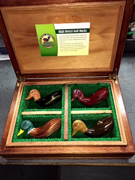 Golf Club Ducks Gift Box