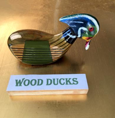 "Wood Duck" Golf Club Duck